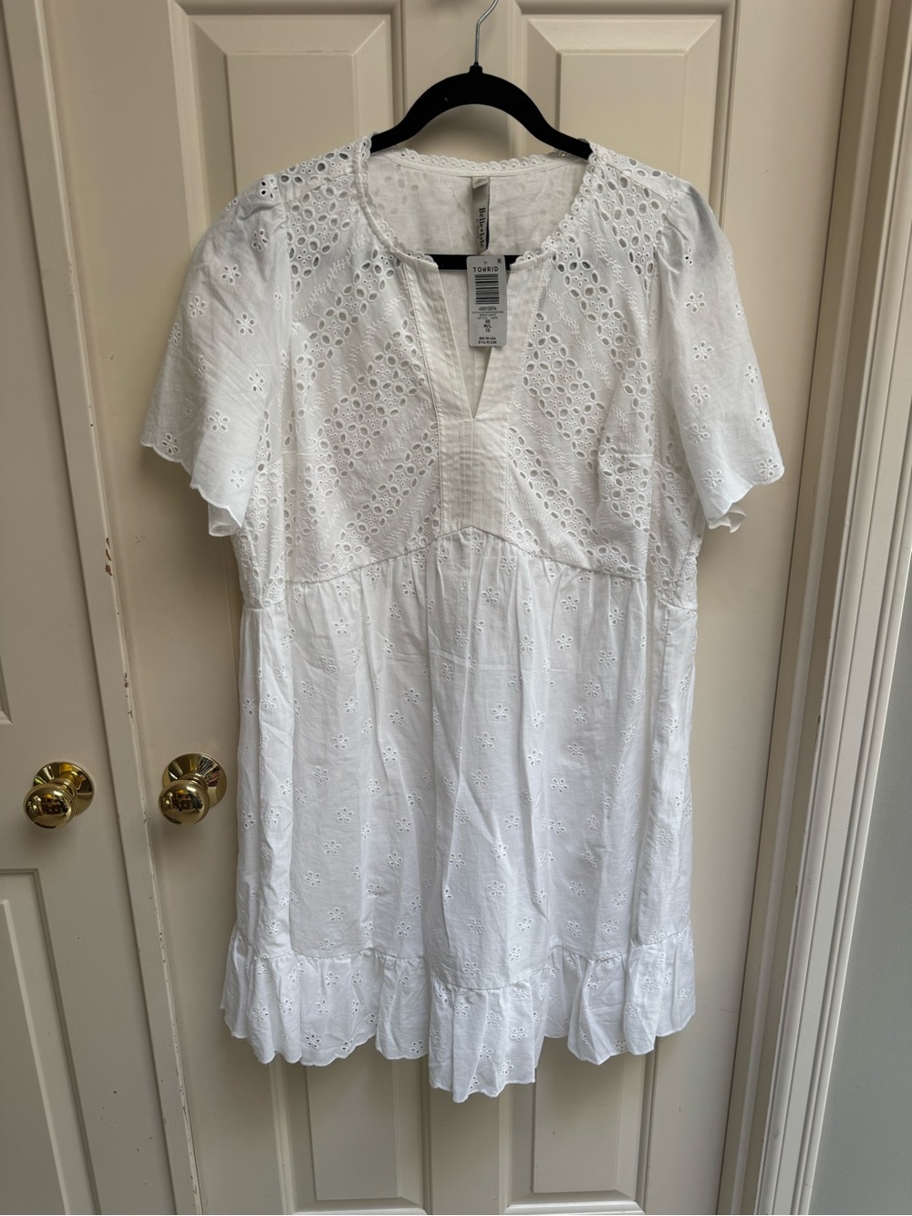 Torrid Belle Isle Eyelet Mini Dress - Picture 5 of 11